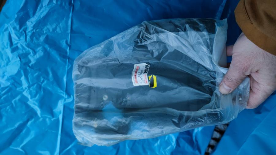1T1-21620-00 TT500 XT500 mudguard Spritzschutz