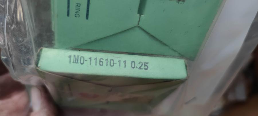 1m0-11610-11 XS250 3N6 Kolben-Ringe piston-rings