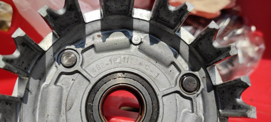 2K7 YZ250 AC DT250 1R7 engine-parts Motor-Teile Magnesium