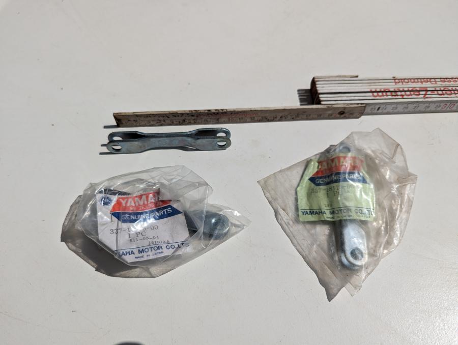 337-18115-00 RD200 shift rod Schalthebel Schaltgestaenge Schalt-Strebe Hebelei