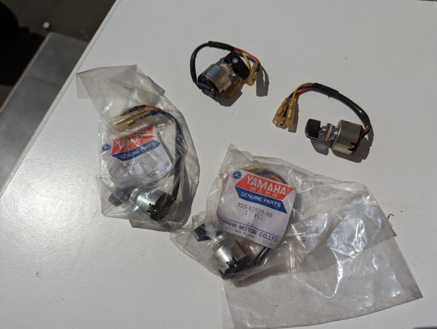 353-82520-80 FS50 1975 TY50 1977-78 lamp-switch ignition-switch Lampen-Schalter Zuendschloss