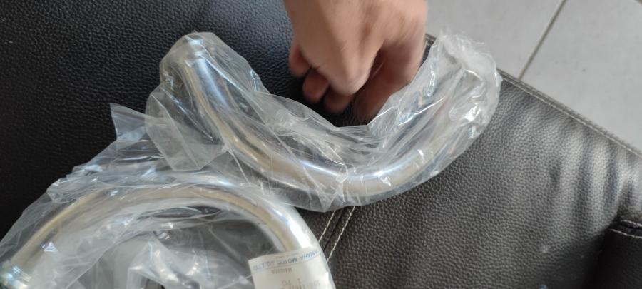 396-14621 RD125B-C exhaust pipe Kruemmer
