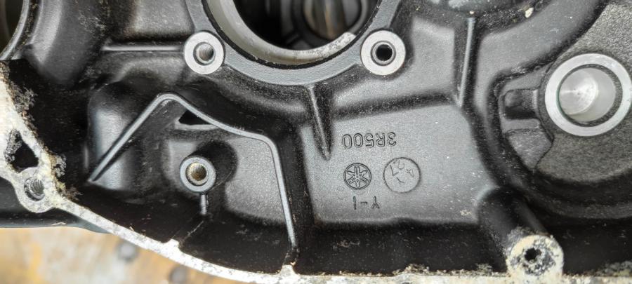 3r5-00 YZ465 Motor-Gehaeuse crank-case engine-housing