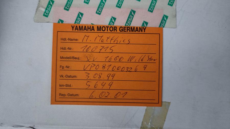 4WM-83500-11 Tacho XV1600A