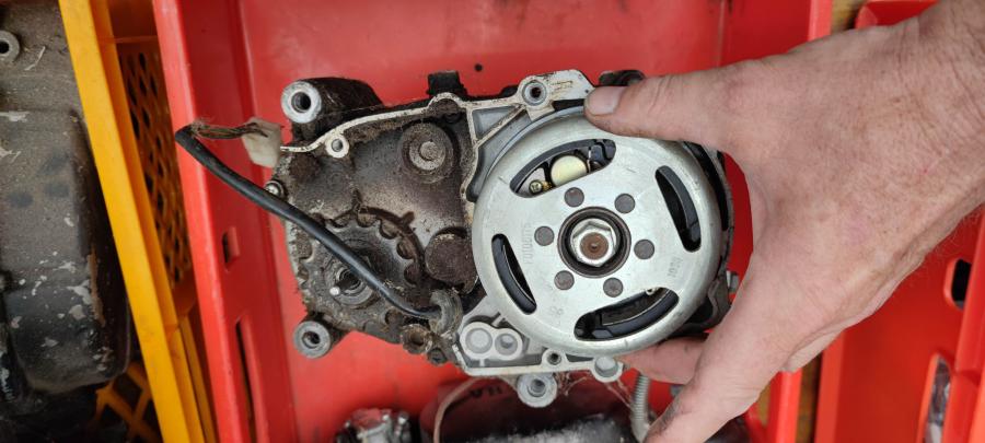 511 Chappy wie LB50 1V3 BOP Rumpf-Motor lower engine-housing crank-case