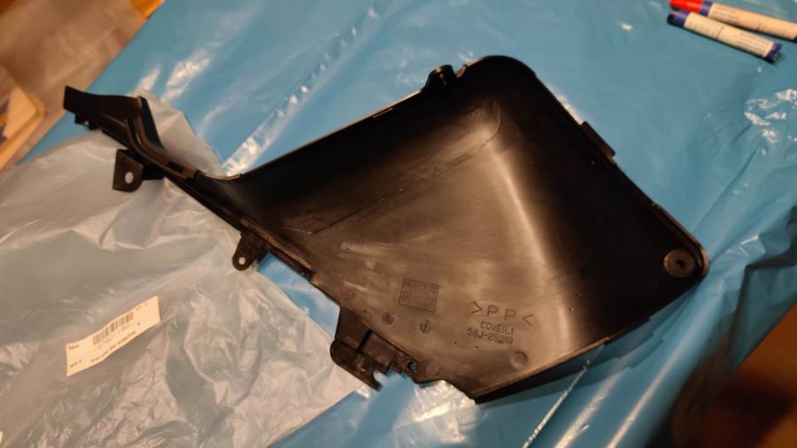 5GJ-28219-00 XP500 TMAX Abdeckung Verkleidung Blende cover
