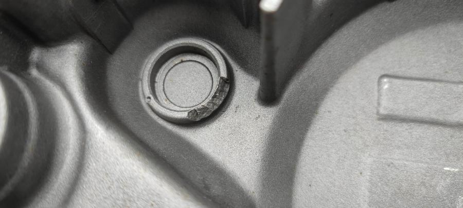 5x5-00 YZ250 Motor-Deckel engine-cover