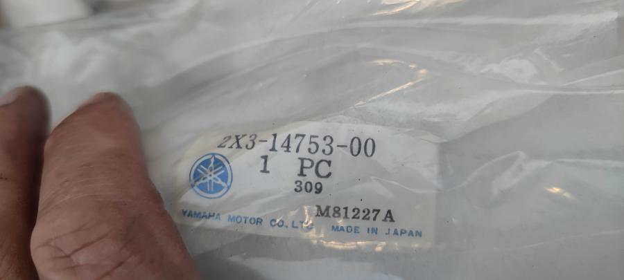 2x3-14753 YZ125 competition 1979 Auspuff-ESD Schalldaempfer exhaust-silencer