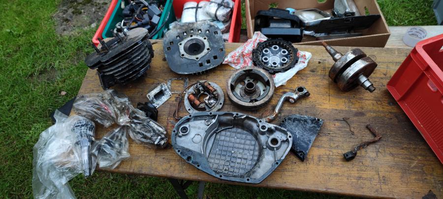A64 TY250 434 493 1974- Ersatzteile spare-parts