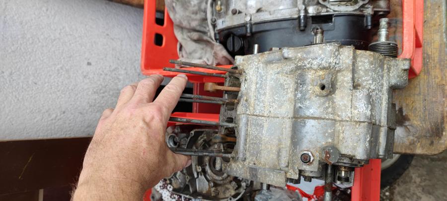 AS3 Rumpf-Motor lower engine-housing crank-case