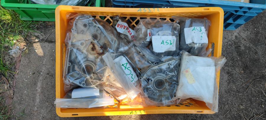 AS3 engine-parts Motor zerlegt