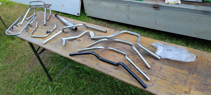 Lenker Sozius-Haltebuegel -Griffe handle-bars rear grabs