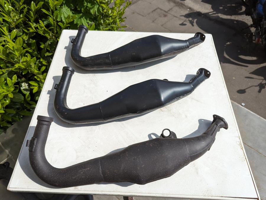 5F7-14610-01 TZ250H 3G2 TZ350F 3G3 Auspuff exhaust pipe