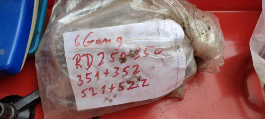 RD250 RD350 Getriebe gear-box 521 522 351 352