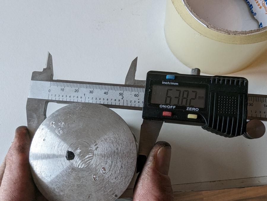 1H4 TZ350 TR3 328 Kolben piston