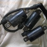 1 Stück Zündspule Ersatzteil aus Schlachtfest HONDA CB 250 RS MC02