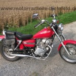 Honda CA 125 CA125 Rebell Rebel rot Sturzbuegel Packtaschen wie CM 125 CM125 C 125C 47
