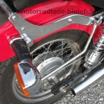 Honda CA 125 CA125 Rebell Rebel rot Sturzbuegel Packtaschen wie CM 125 CM125 C 125C 52