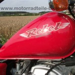 Honda CA 125 CA125 Rebell Rebel rot Sturzbuegel Packtaschen wie CM 125 CM125 C 125C 60