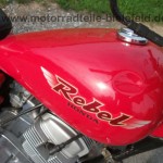 Honda CA 125 CA125 Rebell Rebel rot Sturzbuegel Packtaschen wie CM 125 CM125 C 125C 67