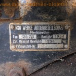 NSU FOX 125 ZB Bj 1954 wie Superfox Lux Superlux 9