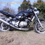 Suzuki GSF400 BANDIT GK75B schwarz Ochsenaugen gedrosselt 25kW 34PS wie GSF600 Bandit GN77B 1