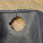 HONDA GL1500 SE SC22 Tuelle, oben schutz HONDA GL1500 SE SC02 Center Fairing Ignition Switch Cover 2