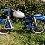 Hercules K101 Mokick blau silber Sachs Motor 97ccm wie Hercules K100 MF100 1