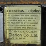 HONDA GL1500 SE SC22 CB Radio Transceiver Honda GL1500 SE SC02 Radio receiver 7