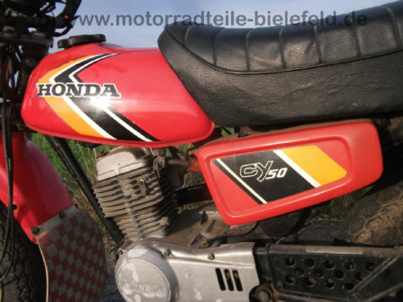 Honda CY 50 orange rot original Schluessel Papiere wie CY CB XL TL SL CL Z ST 50 80 90 100 125 DAX Monkey 5