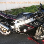 Yamaha FZR 600 3HE schwarz grau Doppel Scheinwerfer crash Motor OK 31