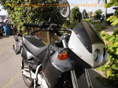 Aprilia Pegaso 125 2 Takt Enduro mit GIVI Koffer System gedrosselt auf 11kW 15PS 110kmh Rotax 123 Motor wie Aprilia AF1 RS 125 RX 125 mit Rotax 122 21