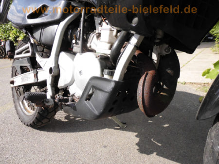 Aprilia Pegaso 125 2 Takt Enduro mit GIVI Koffer System gedrosselt auf 11kW 15PS 110kmh Rotax 123 Motor wie Aprilia AF1 RS 125 RX 125 mit Rotax 122 22