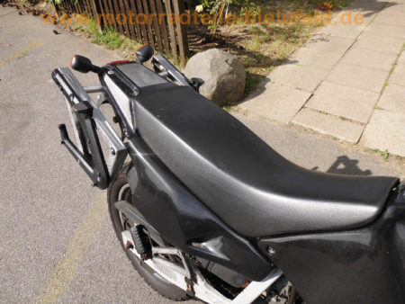 Aprilia Pegaso 125 2 Takt Enduro mit GIVI Koffer System gedrosselt auf 11kW 15PS 110kmh Rotax 123 Motor wie Aprilia AF1 RS 125 RX 125 mit Rotax 122 23