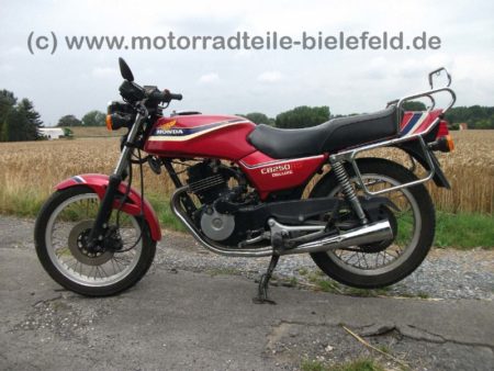 Honda CB 250RS DELUXE MC02 rot Schuh XL CL CB 250 R S RS L MD03 MD04 1