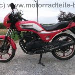 Kawasaki GPZ 305 BD rot Tankbeulen Belt Drive Twin wie KZ Z GPZ CSR 250 305 400 440 A B C D LTD 1