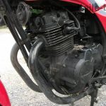 Kawasaki GPZ 305 BD rot Tankbeulen Belt Drive Twin wie KZ Z GPZ CSR 250 305 400 440 A B C D LTD 20