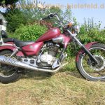 REX 125 Chopper SMC 125 weiss bemalt wie REX 125 Cruiser 14