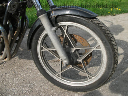 Suzuki GS 550 T Chopper orig schwarz Gepaecktraeger MOTAD 4 1 Auspuff Edelstahl wie GS 400 450 500 550 750 D E L T 13