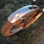 Suzuki GT 185 blau 2 Takt Wrack Auspuff Motor original wie GP GT 125 200 X5 250 X7 23