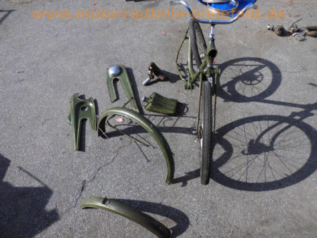 Triumph Knirps Fahrrad mit fehlendem Hilfsmotor Originallack 6