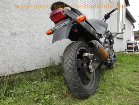 Yamaha TDM 850 3VD TWIN Rat Bike Streetfighter Motor OK Sport Auspuff 2 1 2in1 SEBRING Enduro T 29065 Spiegler Stahlflex Ochsenaugen 20