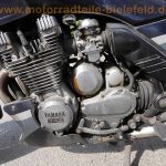 Yamaha XJ900F 58L blau EZ87 Hagon Federbeine hohe MRA Scheibe Koffertraeger Gepaecktraeger original Auspuff Yamaha 32F 14711 32F 14721 wie 31A 4BB XJ650 4K0 XJ750 Seca 11M XJ750F 41Y 18