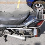 Yamaha XJ900F 58L blau EZ87 Hagon Federbeine hohe MRA Scheibe Koffertraeger Gepaecktraeger original Auspuff Yamaha 32F 14711 32F 14721 wie 31A 4BB XJ650 4K0 XJ750 Seca 11M XJ750F 41Y 21