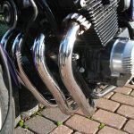 Honda CBX 550 F F2 PC04 lila SEBRING Auspuff 4 in 1 Anlasser neu wie CBX 400 650 750 F F2 E 92