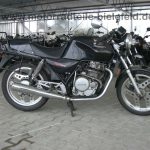 Honda XBR 500 XBR500 PC15 schwarz Chromstar H B Koffersystem 32kW 7