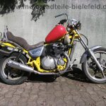 Kawasaki EN 450 A LTD mit Harley Tank vorverlegte Fussrasten Ledersitz SITO Auspuff wie EN LTD 450 454 500 A LTD 1