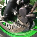 Kawasaki GPZ 500 S schwarz gruen ABM Fussrasten Motor 37 tKM wie GPZ KLE EN EX 500 A B C D LTD Twin 42