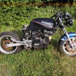 Kawasaki GPZ 900 R ZX900A Streetfigher Wrack 180 55 ZR17 Hinterrad Auspuff eloxiert wie GPZ 750 R 1000 RX ZX10 80