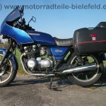 Kawasaki KZ 750 P GT 750 blau gepflegt WEBER Halbverkleidung 3x GIVI wie Z KZ GPZ 550 650 750 B C D E UT LTD GT 1